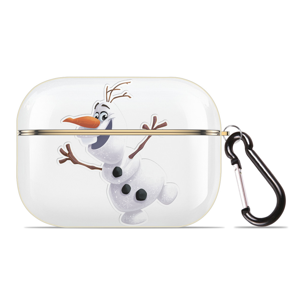 （画像用） アナと雪の女王 アンナ エルサ Frozen Anna Elsa 【AirPods Pro用】ハードシェル保護ケース｜耐衝撃・防指紋・カラビナ付き商品仕様