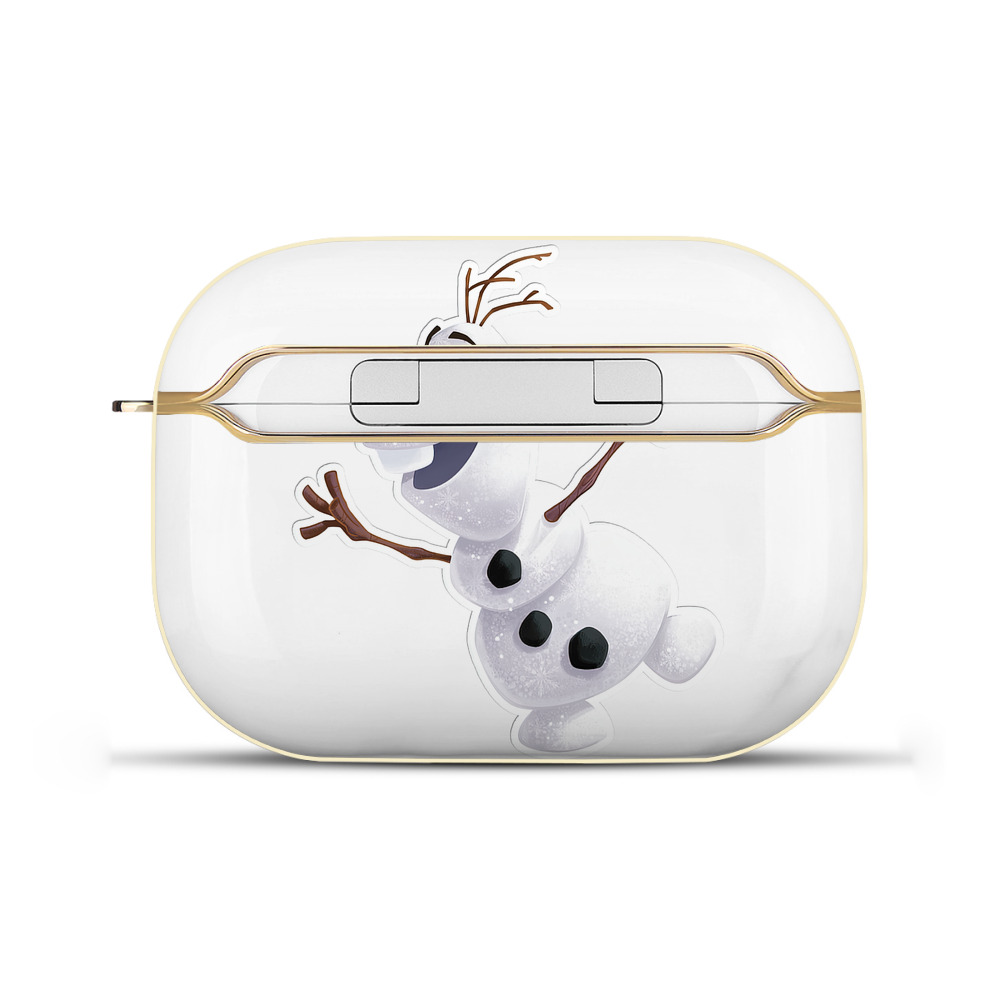 （画像用） アナと雪の女王 アンナ エルサ Frozen Anna Elsa 【AirPods Pro用】ハードシェル保護ケース｜耐衝撃・防指紋・カラビナ付き商品仕様