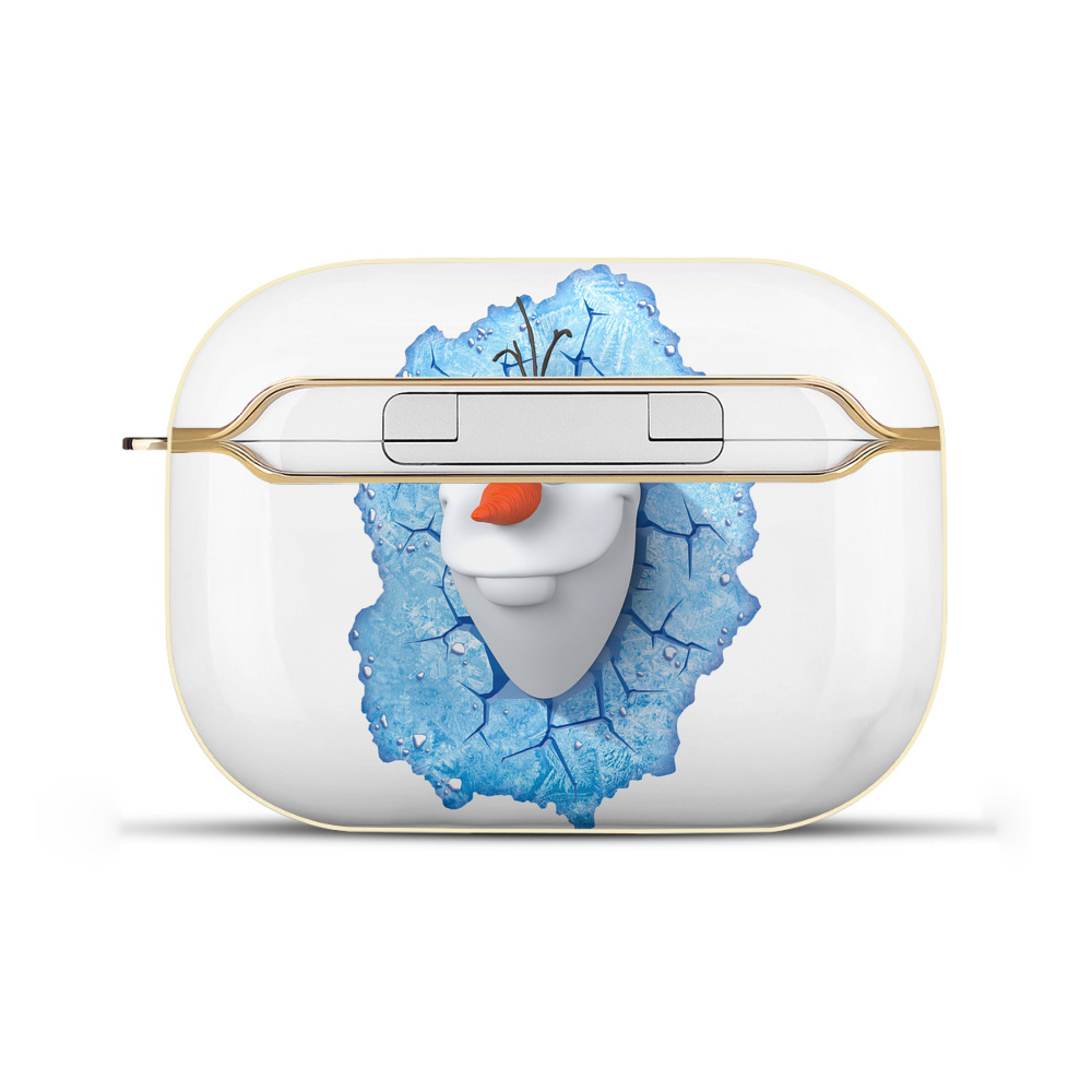 （画像用） アナと雪の女王 アンナ エルサ Frozen Anna Elsa 【AirPods Pro用】ハードシェル保護ケース｜耐衝撃・防指紋・カラビナ付き商品仕様