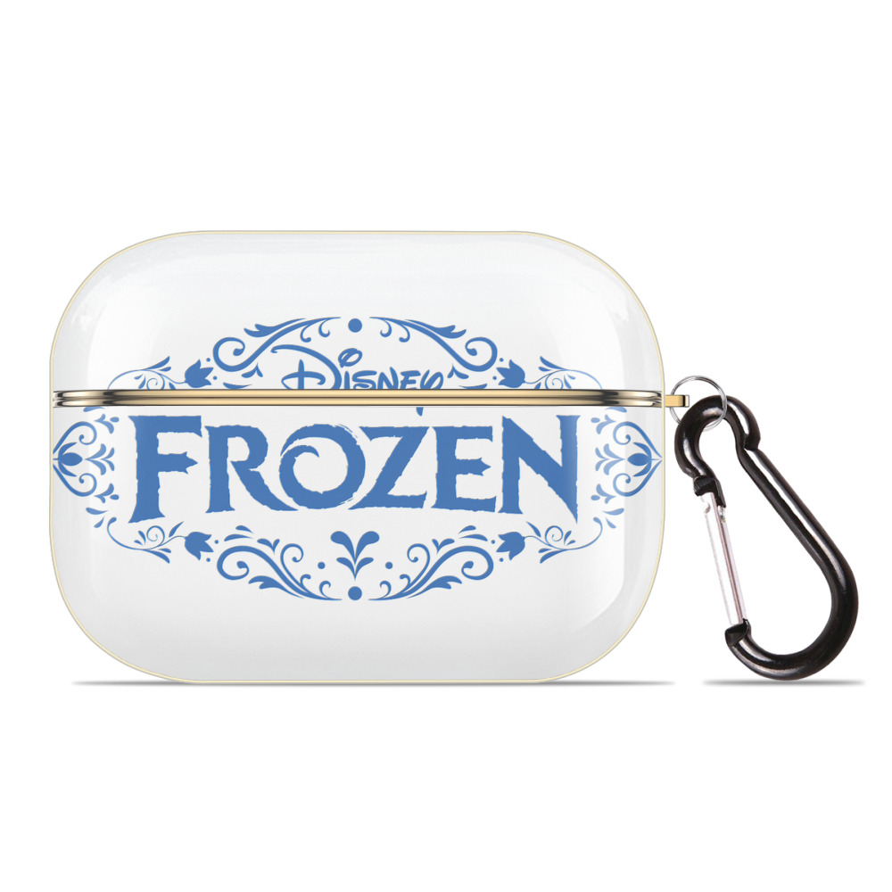 （画像用） アナと雪の女王 アンナ エルサ Frozen Anna Elsa 【AirPods Pro用】ハードシェル保護ケース｜耐衝撃・防指紋・カラビナ付き商品仕様