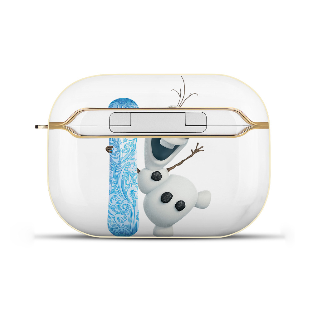（画像用） アナと雪の女王 アンナ エルサ Frozen Anna Elsa 【AirPods Pro用】ハードシェル保護ケース｜耐衝撃・防指紋・カラビナ付き商品仕様
