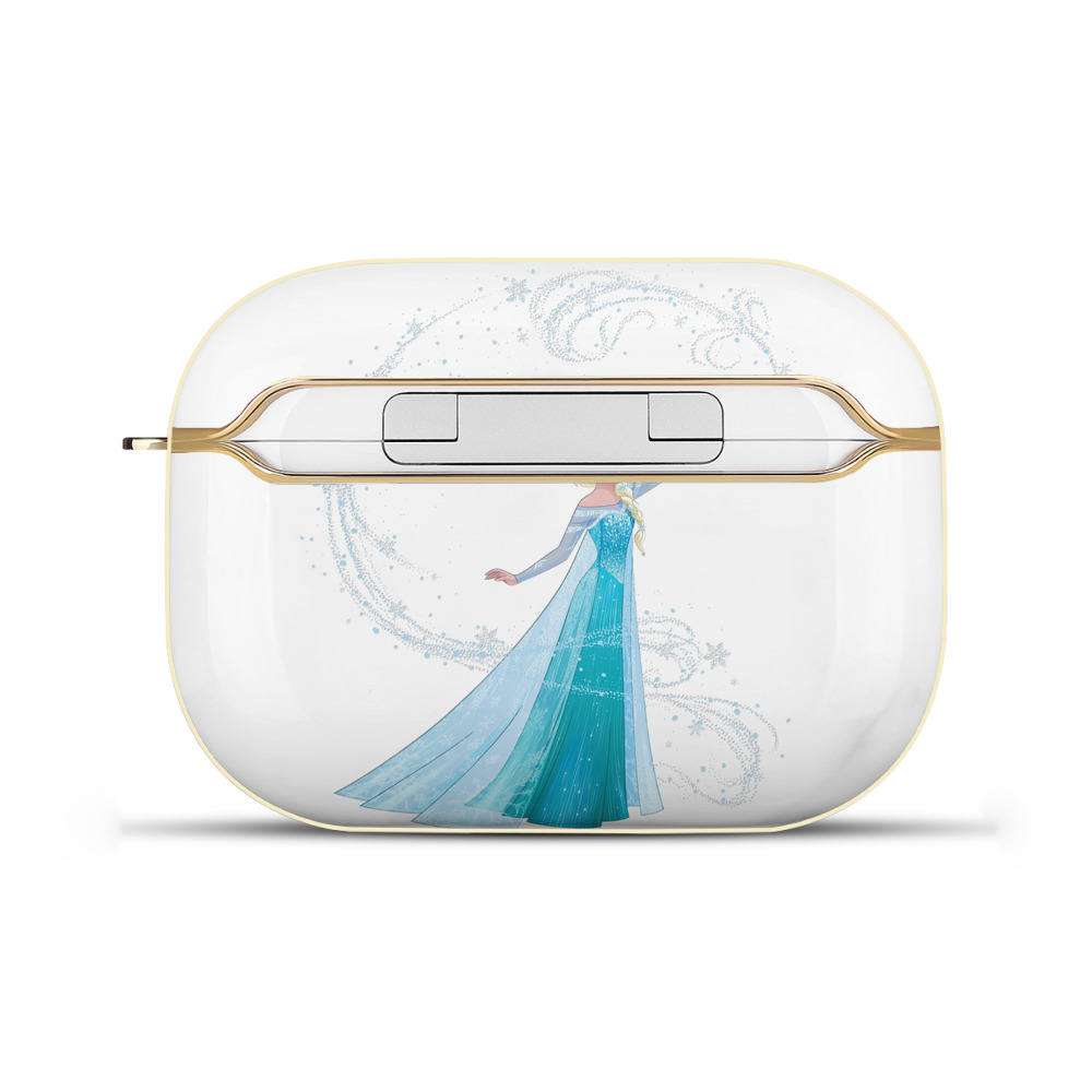 （画像用） アナと雪の女王 アンナ エルサ Frozen Anna Elsa 【AirPods Pro用】ハードシェル保護ケース｜耐衝撃・防指紋・カラビナ付き商品仕様
