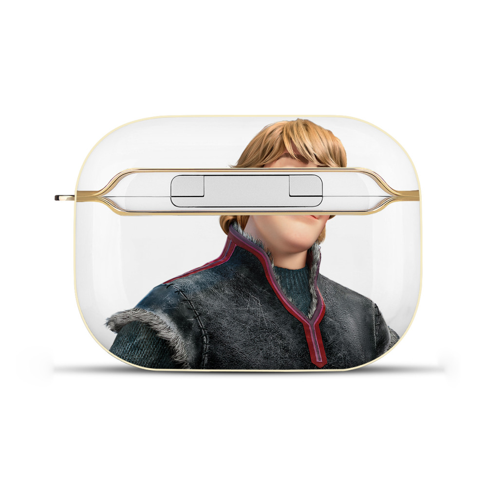 （画像用） アナと雪の女王 アンナ エルサ Frozen Anna Elsa 【AirPods Pro用】ハードシェル保護ケース｜耐衝撃・防指紋・カラビナ付き商品仕様