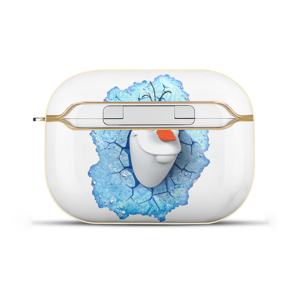 （画像用） アナと雪の女王 アンナ エルサ Frozen Anna Elsa 【AirPods Pro用】ハードシェル保護ケース｜耐衝撃・防指紋・カラビナ付き商品仕様