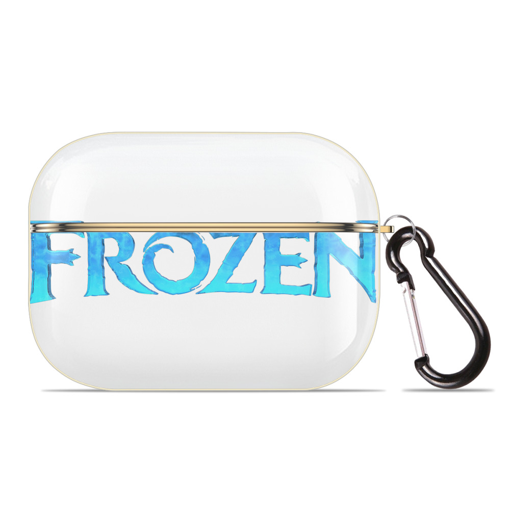 （画像用） アナと雪の女王 アンナ エルサ Frozen Anna Elsa 【AirPods Pro用】ハードシェル保護ケース｜耐衝撃・防指紋・カラビナ付き商品仕様