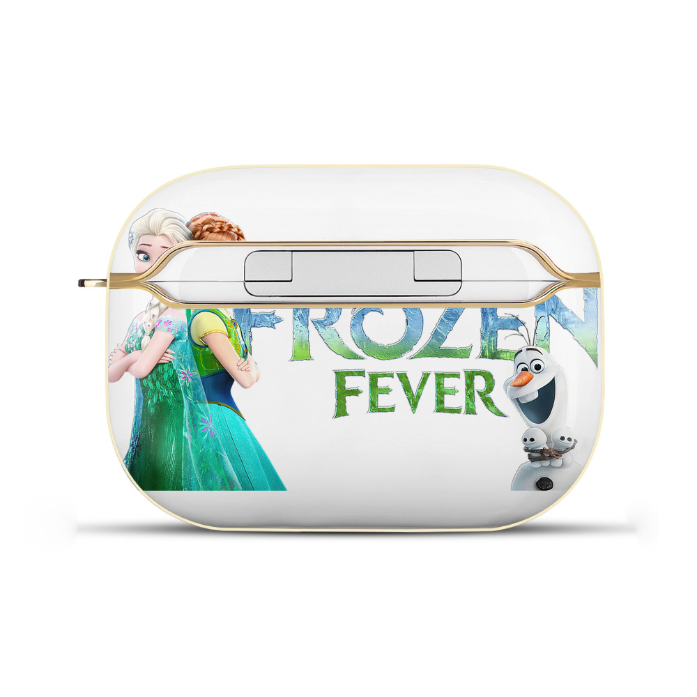 （画像用） アナと雪の女王 アンナ エルサ Frozen Anna Elsa 【AirPods Pro用】ハードシェル保護ケース｜耐衝撃・防指紋・カラビナ付き商品仕様