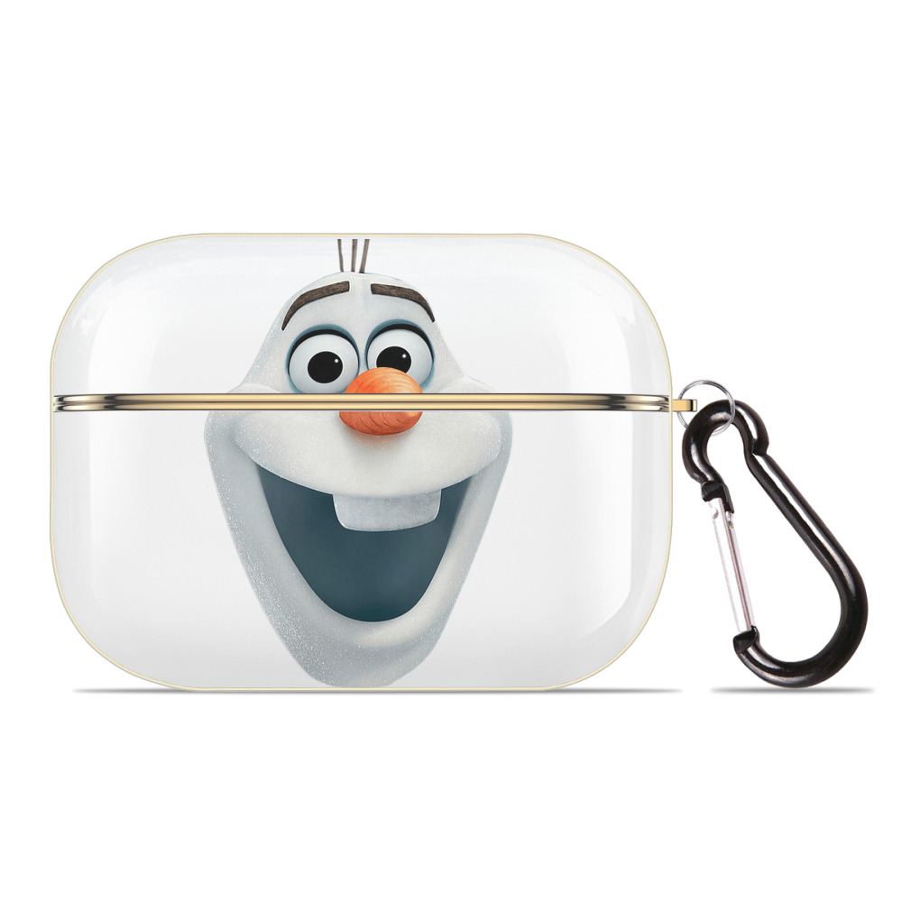 （画像用） アナと雪の女王 アンナ エルサ Frozen Anna Elsa 【AirPods Pro用】ハードシェル保護ケース｜耐衝撃・防指紋・カラビナ付き商品仕様