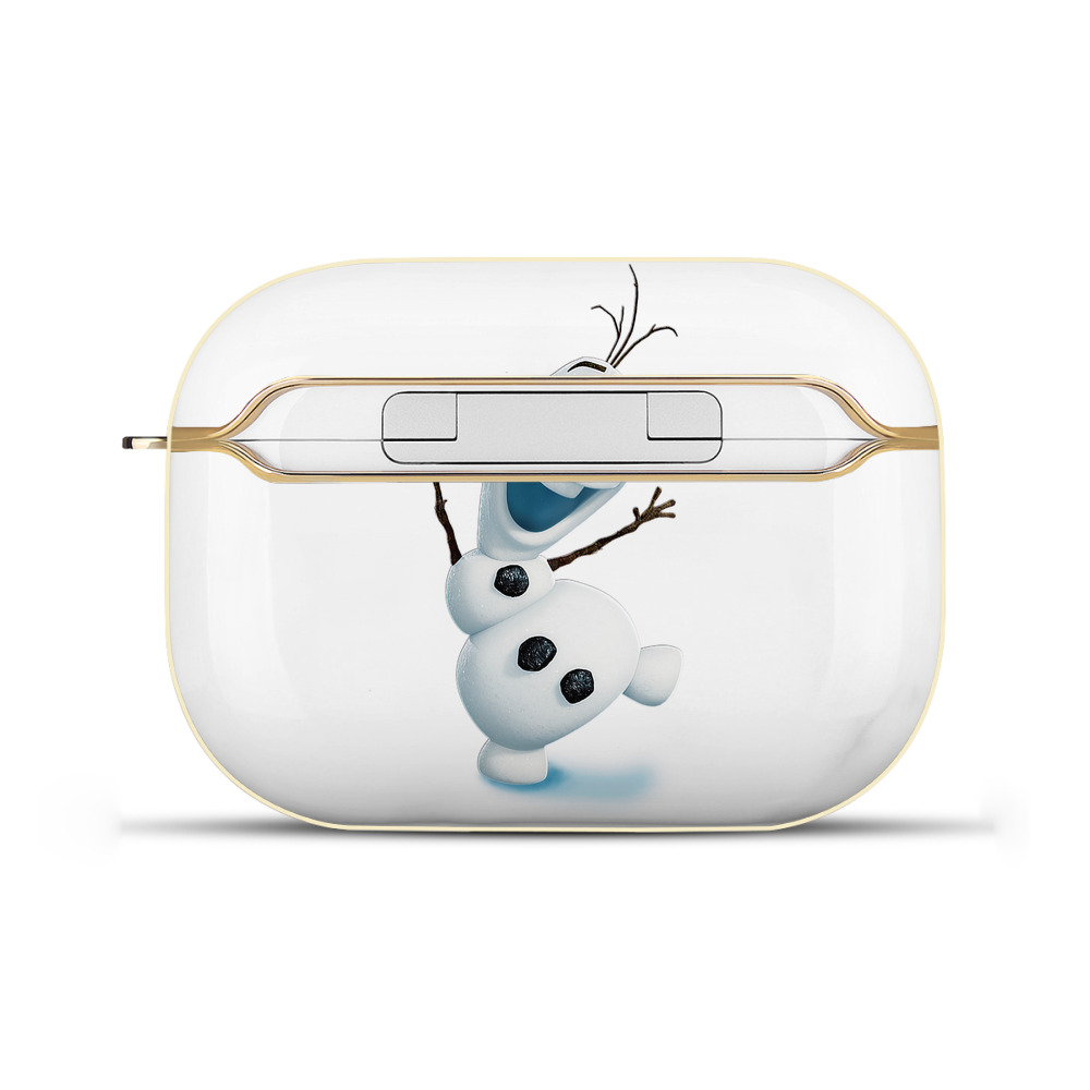 （画像用） アナと雪の女王 アンナ エルサ Frozen Anna Elsa 【AirPods Pro用】ハードシェル保護ケース｜耐衝撃・防指紋・カラビナ付き商品仕様