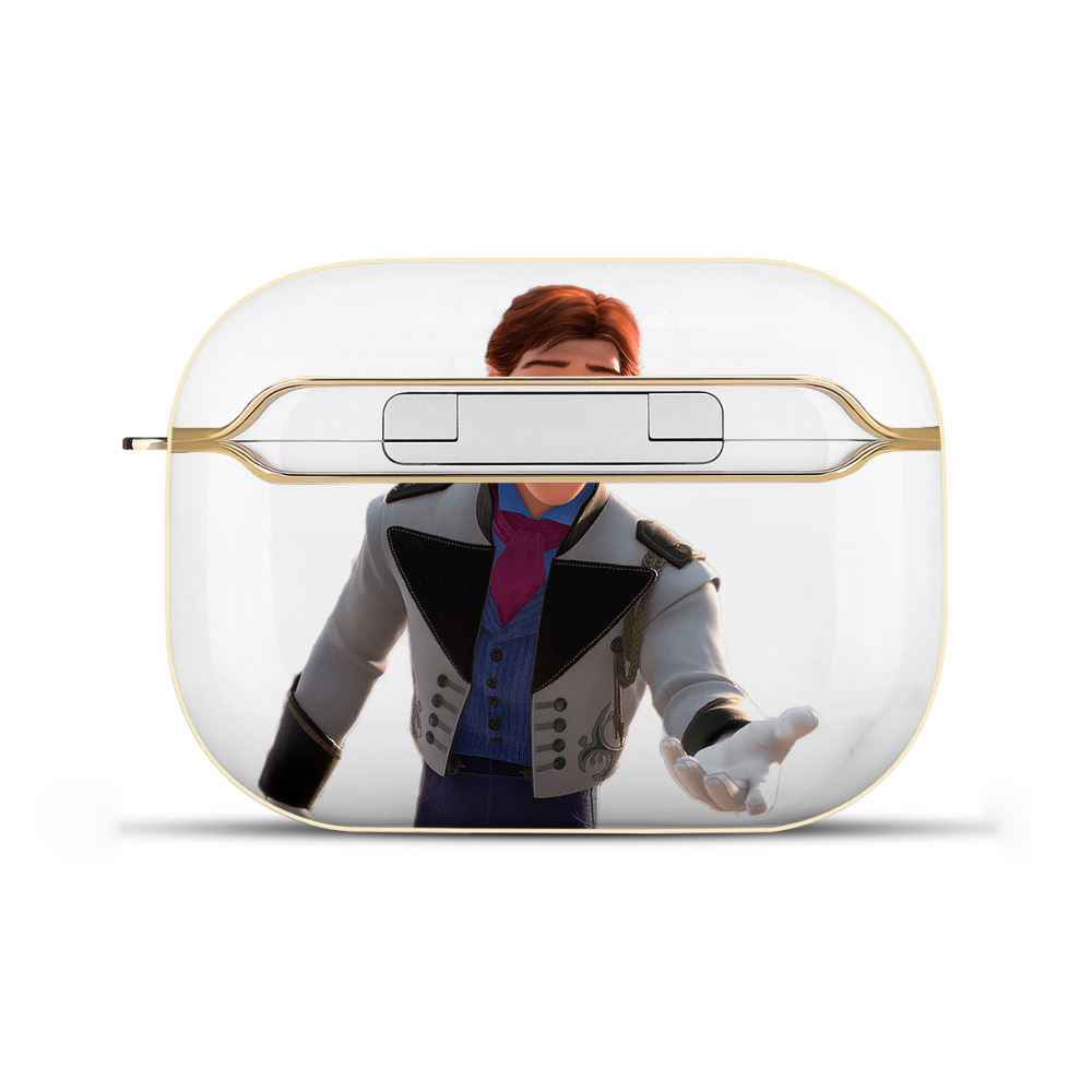 （画像用） アナと雪の女王 アンナ エルサ Frozen Anna Elsa 【AirPods Pro用】ハードシェル保護ケース｜耐衝撃・防指紋・カラビナ付き商品仕様
