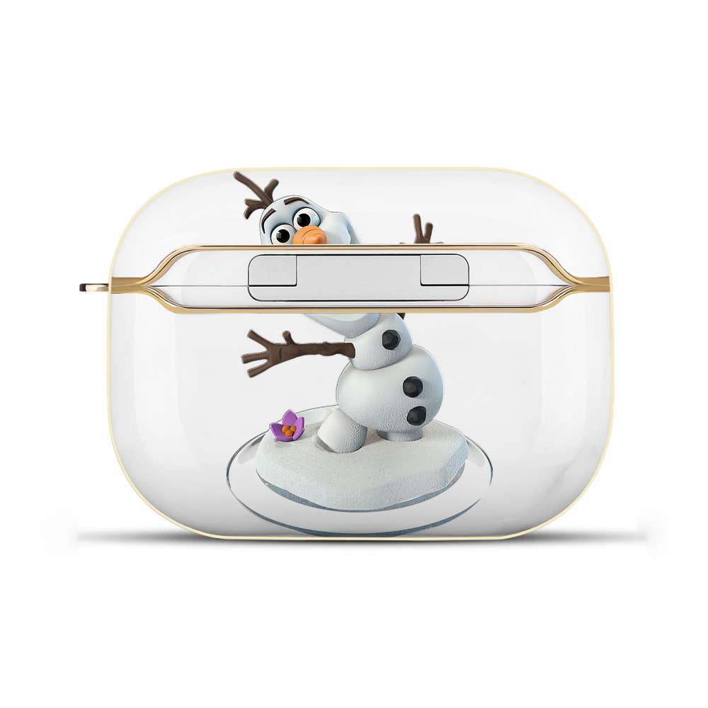 （画像用） アナと雪の女王 アンナ エルサ Frozen Anna Elsa 【AirPods Pro用】ハードシェル保護ケース｜耐衝撃・防指紋・カラビナ付き商品仕様