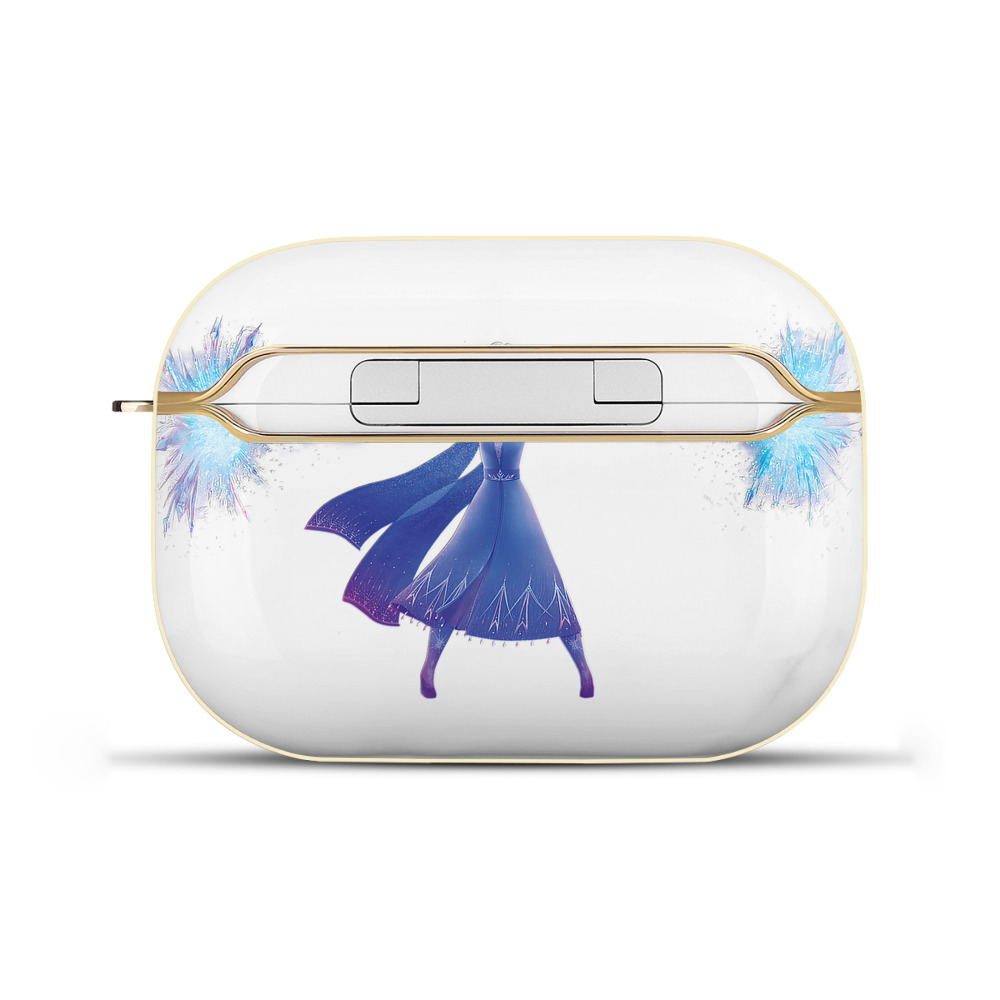 （画像用） アナと雪の女王 アンナ エルサ Frozen Anna Elsa 【AirPods Pro用】ハードシェル保護ケース｜耐衝撃・防指紋・カラビナ付き商品仕様