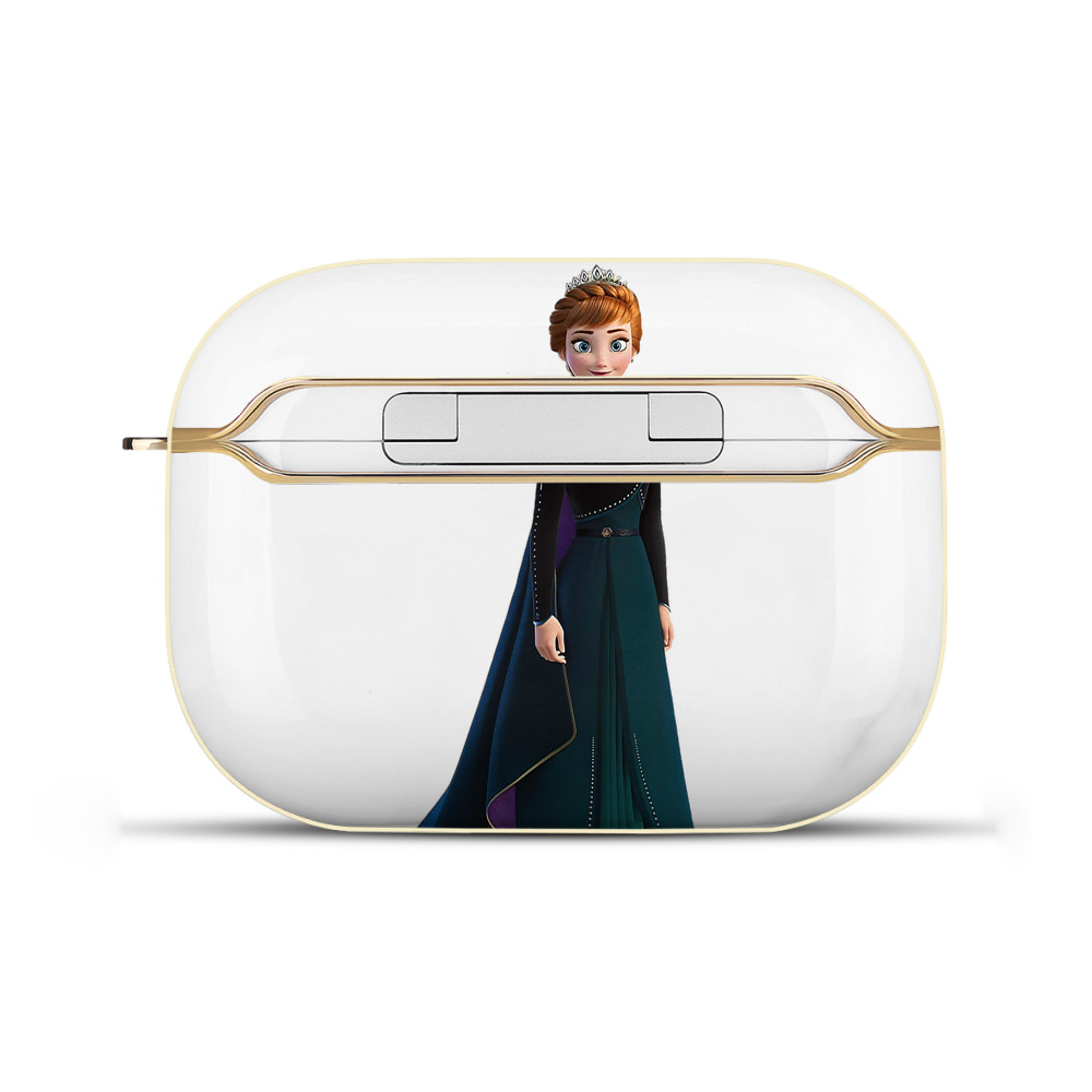 （画像用） アナと雪の女王 アンナ エルサ Frozen Anna Elsa 【AirPods Pro用】ハードシェル保護ケース｜耐衝撃・防指紋・カラビナ付き商品仕様
