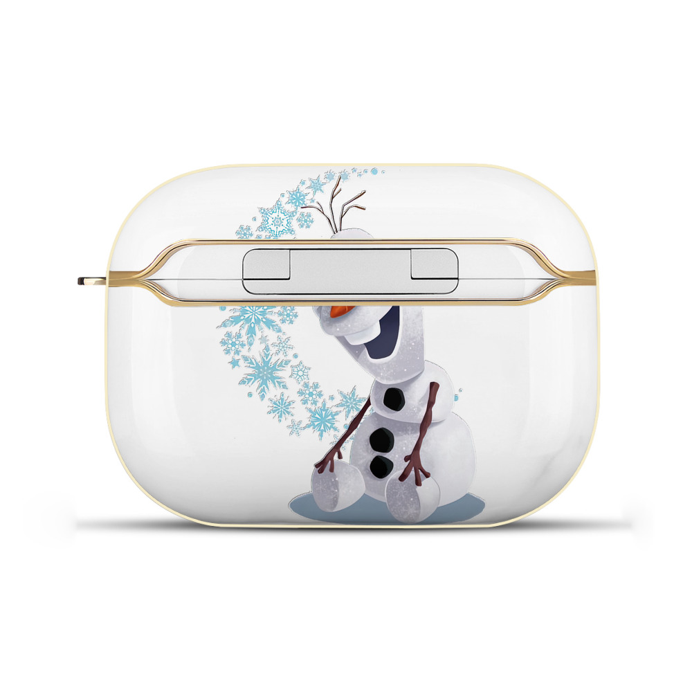 （画像用） アナと雪の女王 アンナ エルサ Frozen Anna Elsa 【AirPods Pro用】ハードシェル保護ケース｜耐衝撃・防指紋・カラビナ付き商品仕様