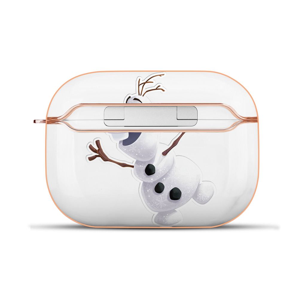 （画像用） アナと雪の女王 アンナ エルサ Frozen Anna Elsa 【AirPods Pro用】ハードシェル保護ケース｜耐衝撃・防指紋・カラビナ付き商品仕様
