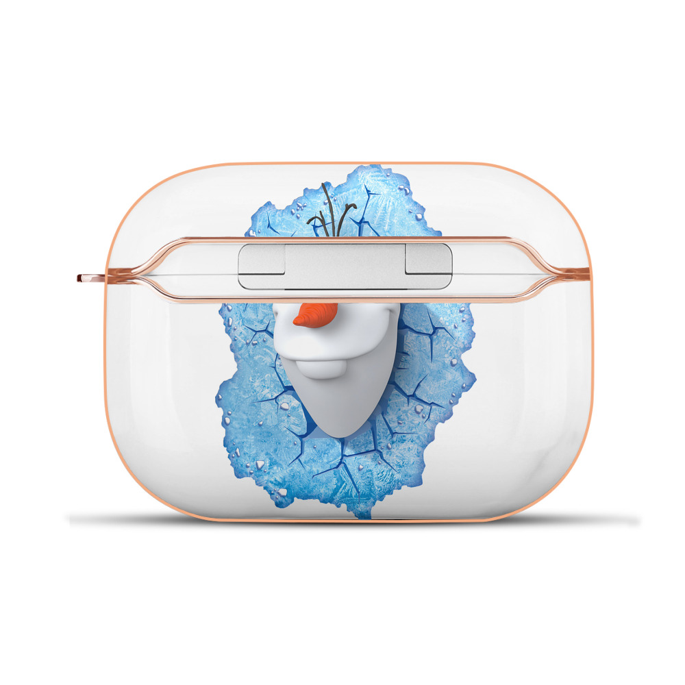 （画像用） アナと雪の女王 アンナ エルサ Frozen Anna Elsa 【AirPods Pro用】ハードシェル保護ケース｜耐衝撃・防指紋・カラビナ付き商品仕様
