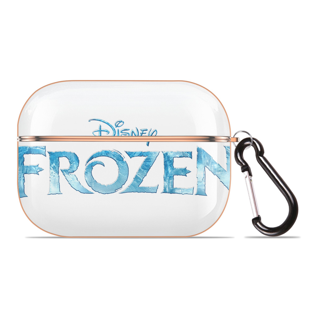（画像用） アナと雪の女王 アンナ エルサ Frozen Anna Elsa 【AirPods Pro用】ハードシェル保護ケース｜耐衝撃・防指紋・カラビナ付き商品仕様