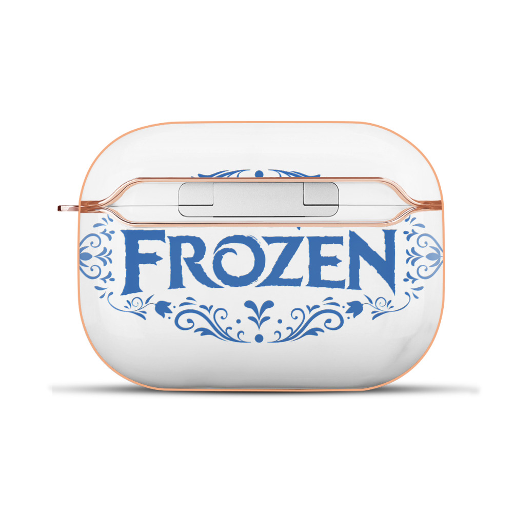 （画像用） アナと雪の女王 アンナ エルサ Frozen Anna Elsa 【AirPods Pro用】ハードシェル保護ケース｜耐衝撃・防指紋・カラビナ付き商品仕様