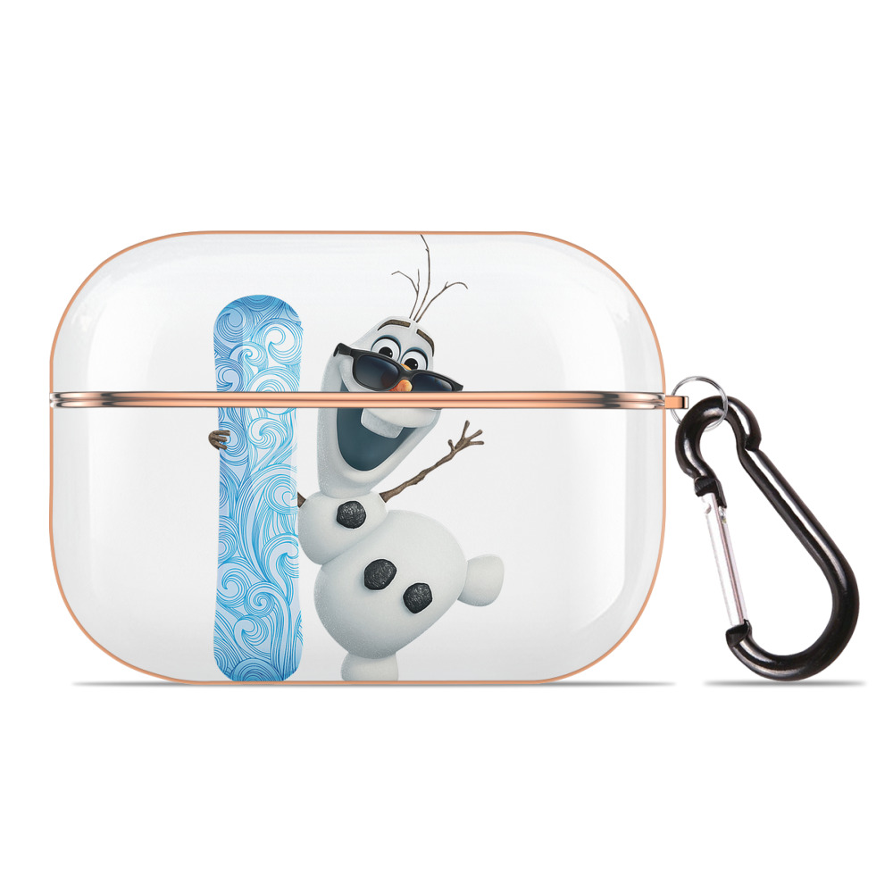 （画像用） アナと雪の女王 アンナ エルサ Frozen Anna Elsa 【AirPods Pro用】ハードシェル保護ケース｜耐衝撃・防指紋・カラビナ付き商品仕様