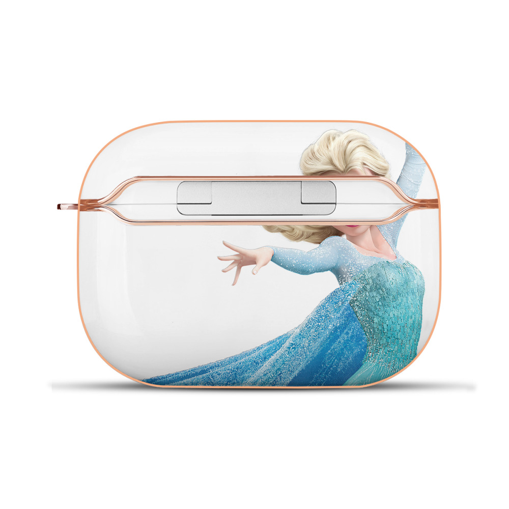 （画像用） アナと雪の女王 アンナ エルサ Frozen Anna Elsa 【AirPods Pro用】ハードシェル保護ケース｜耐衝撃・防指紋・カラビナ付き商品仕様