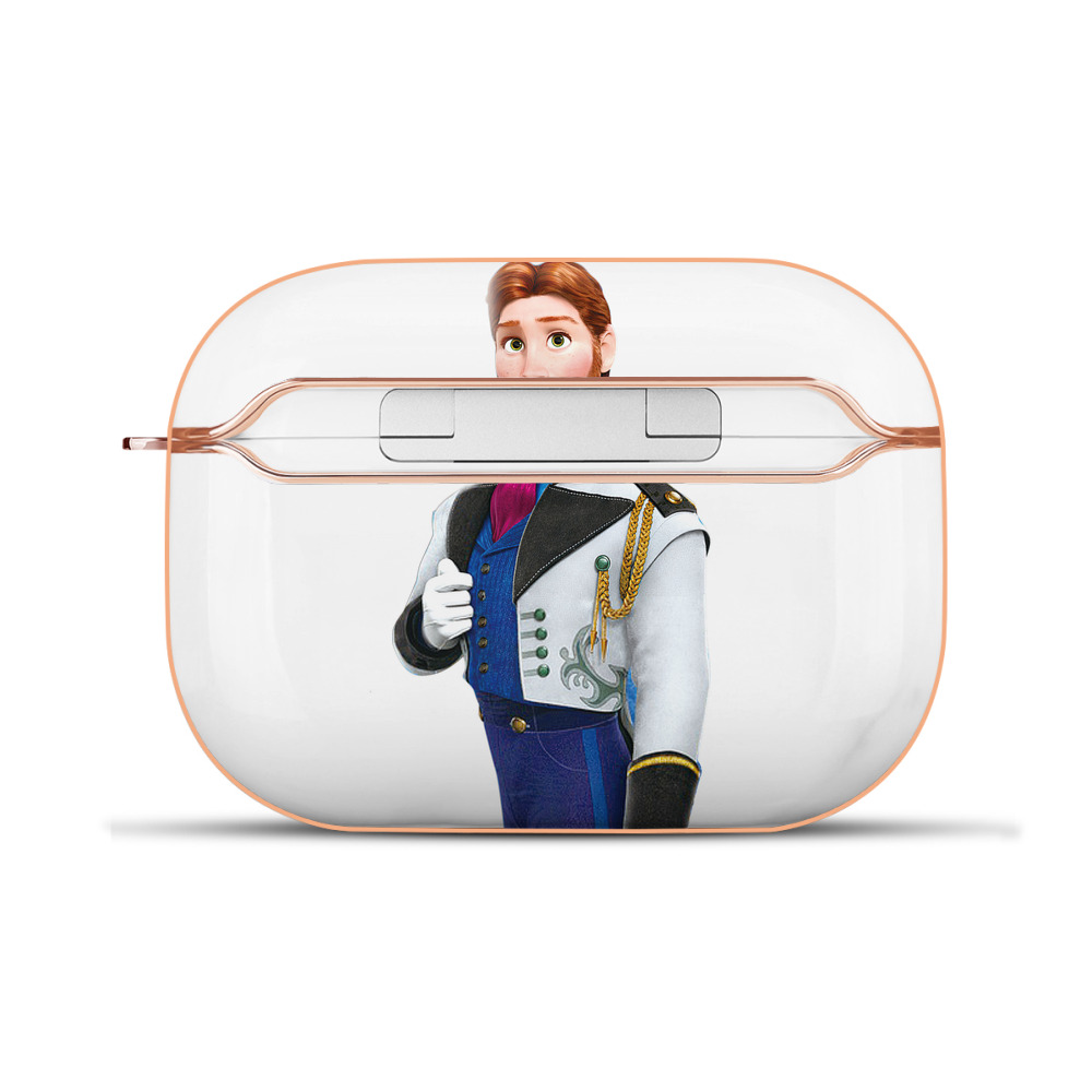 （画像用） アナと雪の女王 アンナ エルサ Frozen Anna Elsa 【AirPods Pro用】ハードシェル保護ケース｜耐衝撃・防指紋・カラビナ付き商品仕様