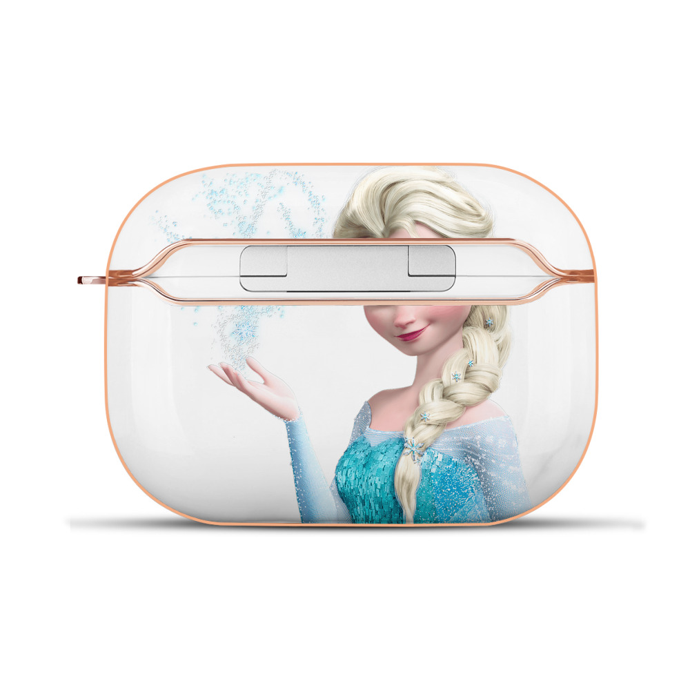 （画像用） アナと雪の女王 アンナ エルサ Frozen Anna Elsa 【AirPods Pro用】ハードシェル保護ケース｜耐衝撃・防指紋・カラビナ付き商品仕様