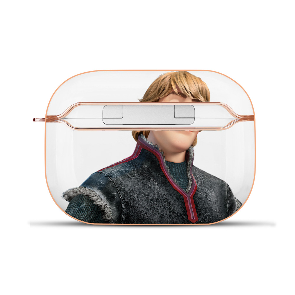 （画像用） アナと雪の女王 アンナ エルサ Frozen Anna Elsa 【AirPods Pro用】ハードシェル保護ケース｜耐衝撃・防指紋・カラビナ付き商品仕様
