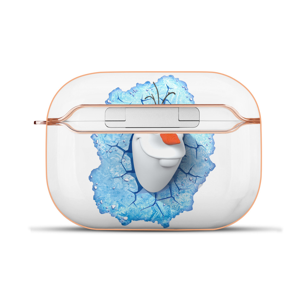（画像用） アナと雪の女王 アンナ エルサ Frozen Anna Elsa 【AirPods Pro用】ハードシェル保護ケース｜耐衝撃・防指紋・カラビナ付き商品仕様