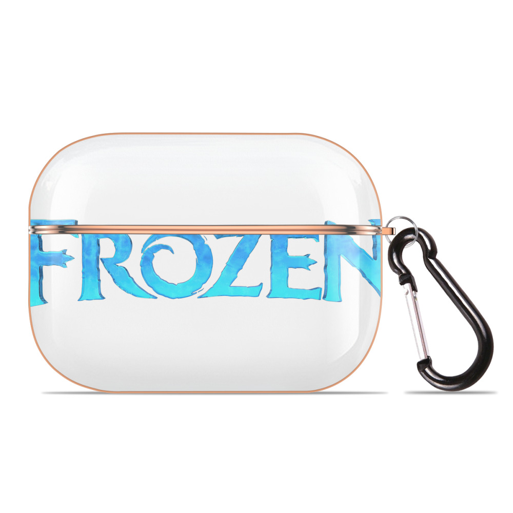 （画像用） アナと雪の女王 アンナ エルサ Frozen Anna Elsa 【AirPods Pro用】ハードシェル保護ケース｜耐衝撃・防指紋・カラビナ付き商品仕様