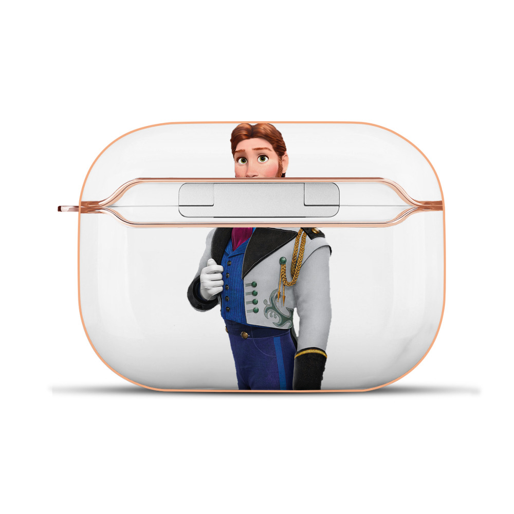 （画像用） アナと雪の女王 アンナ エルサ Frozen Anna Elsa 【AirPods Pro用】ハードシェル保護ケース｜耐衝撃・防指紋・カラビナ付き商品仕様