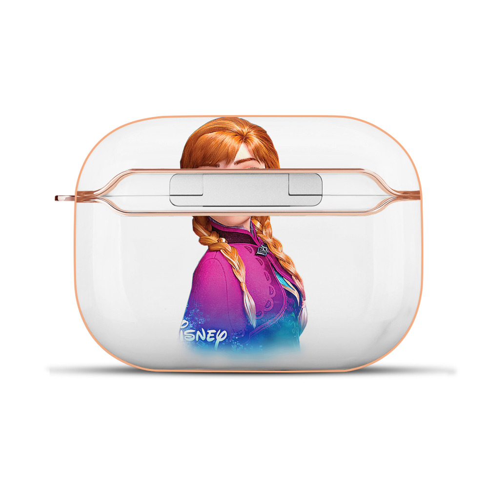 （画像用） アナと雪の女王 アンナ エルサ Frozen Anna Elsa 【AirPods Pro用】ハードシェル保護ケース｜耐衝撃・防指紋・カラビナ付き商品仕様