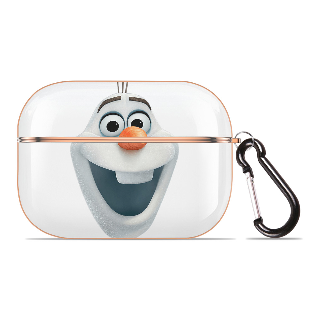 （画像用） アナと雪の女王 アンナ エルサ Frozen Anna Elsa 【AirPods Pro用】ハードシェル保護ケース｜耐衝撃・防指紋・カラビナ付き商品仕様