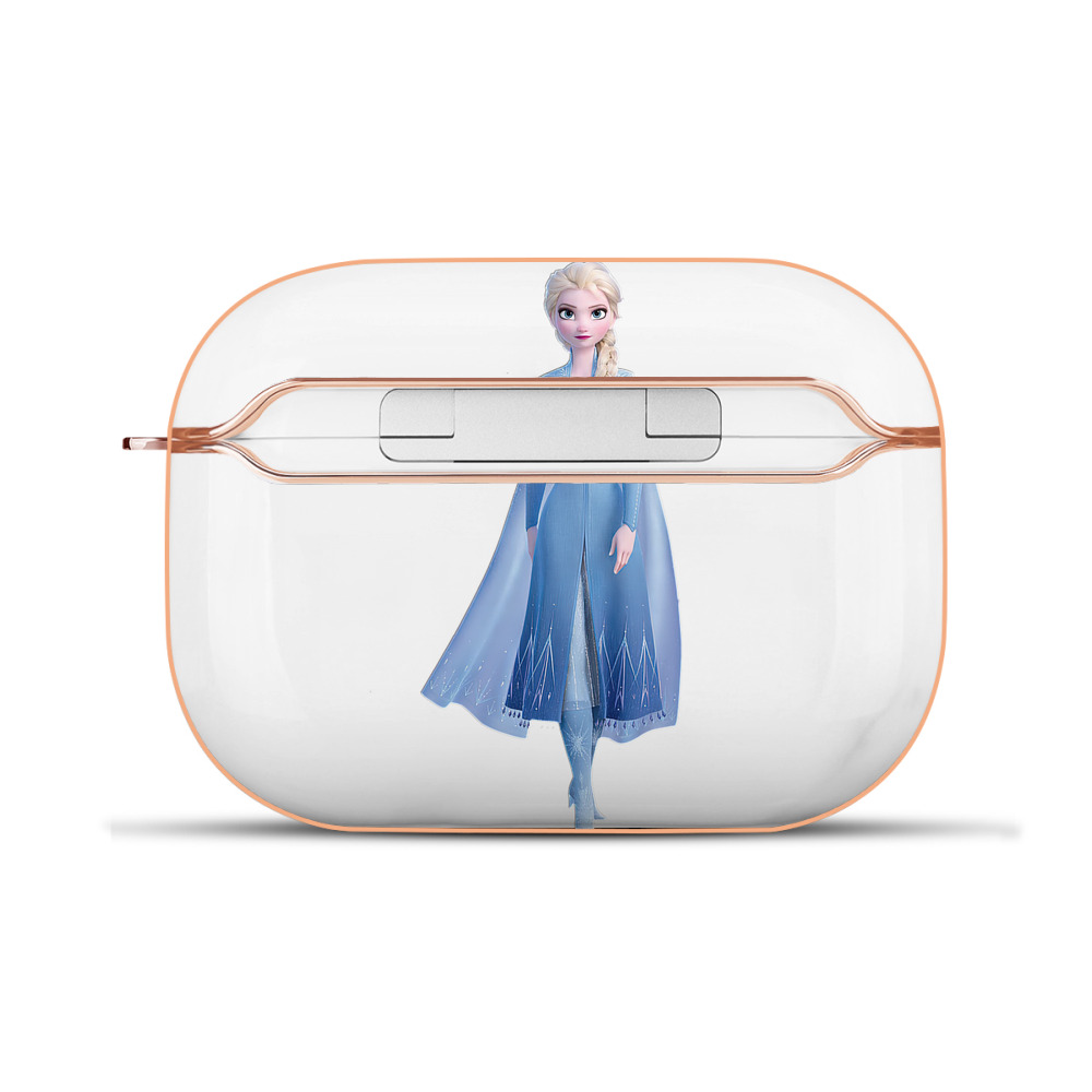 （画像用） アナと雪の女王 アンナ エルサ Frozen Anna Elsa 【AirPods Pro用】ハードシェル保護ケース｜耐衝撃・防指紋・カラビナ付き商品仕様