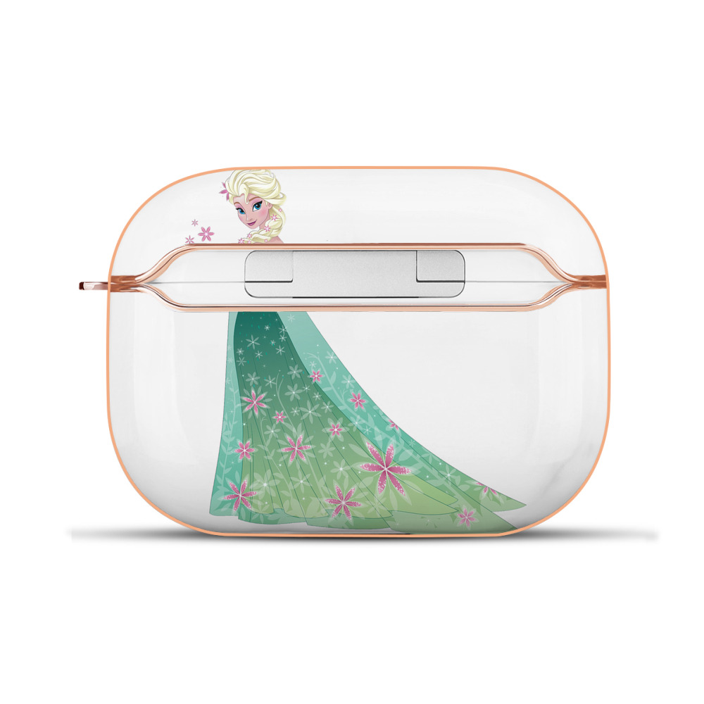 （画像用） アナと雪の女王 アンナ エルサ Frozen Anna Elsa 【AirPods Pro用】ハードシェル保護ケース｜耐衝撃・防指紋・カラビナ付き商品仕様