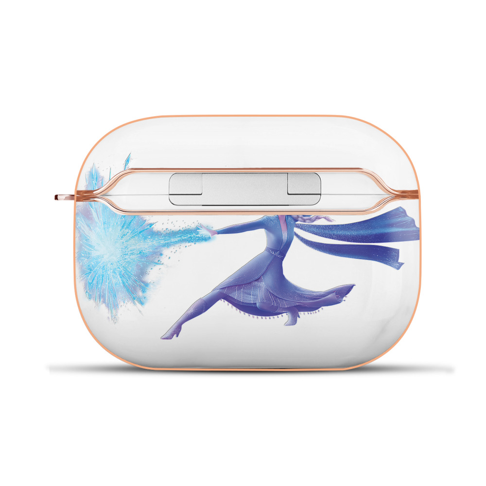 （画像用） アナと雪の女王 アンナ エルサ Frozen Anna Elsa 【AirPods Pro用】ハードシェル保護ケース｜耐衝撃・防指紋・カラビナ付き商品仕様
