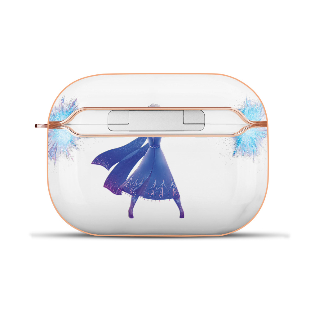 （画像用） アナと雪の女王 アンナ エルサ Frozen Anna Elsa 【AirPods Pro用】ハードシェル保護ケース｜耐衝撃・防指紋・カラビナ付き商品仕様