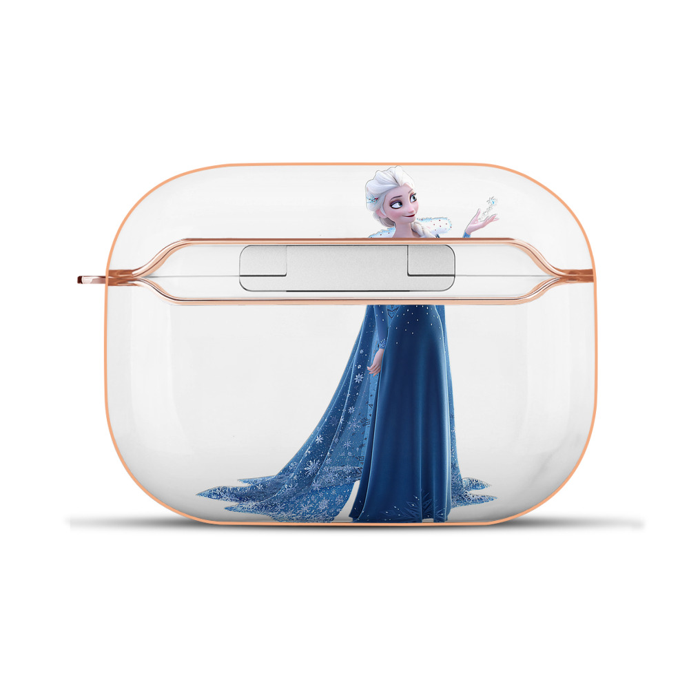 （画像用） アナと雪の女王 アンナ エルサ Frozen Anna Elsa 【AirPods Pro用】ハードシェル保護ケース｜耐衝撃・防指紋・カラビナ付き商品仕様