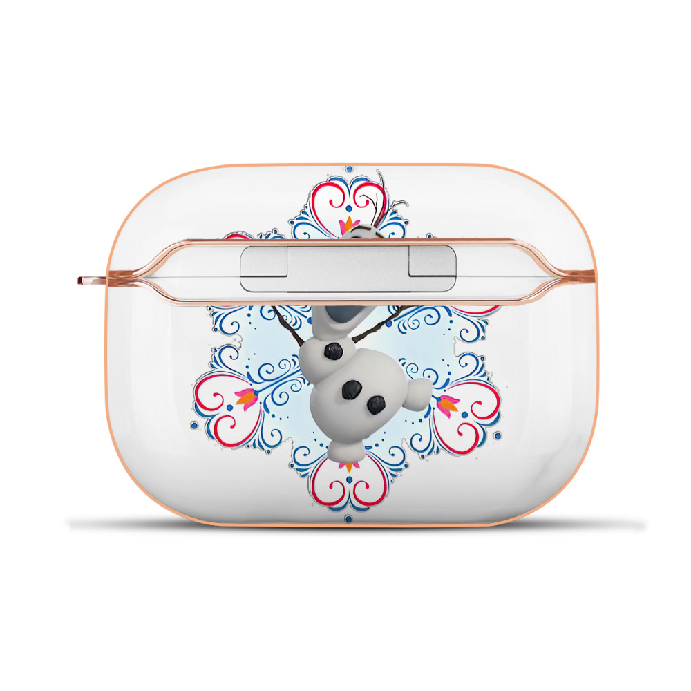 （画像用） アナと雪の女王 アンナ エルサ Frozen Anna Elsa 【AirPods Pro用】ハードシェル保護ケース｜耐衝撃・防指紋・カラビナ付き商品仕様