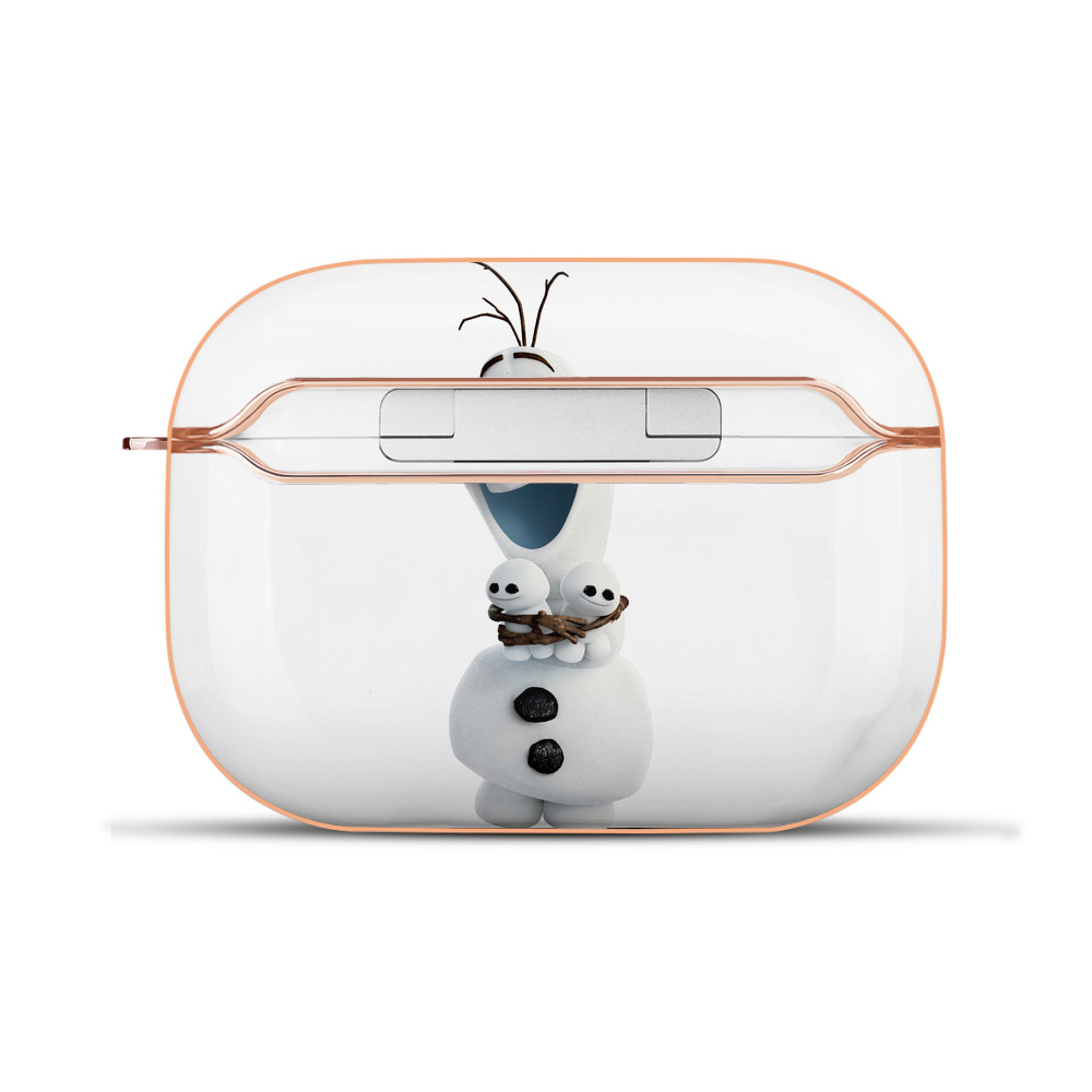 （画像用） アナと雪の女王 アンナ エルサ Frozen Anna Elsa 【AirPods Pro用】ハードシェル保護ケース｜耐衝撃・防指紋・カラビナ付き商品仕様
