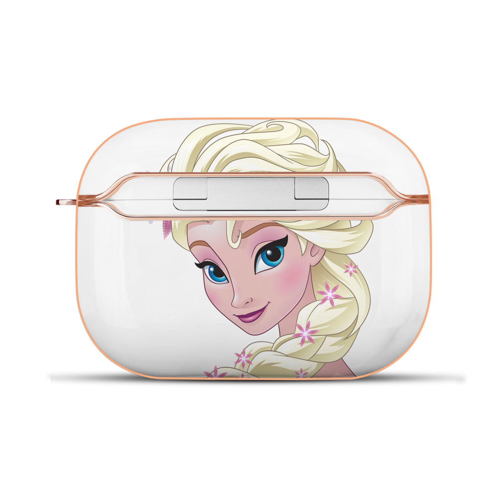 （画像用） アナと雪の女王 アンナ エルサ Frozen Anna Elsa 【AirPods Pro用】ハードシェル保護ケース｜耐衝撃・防指紋・カラビナ付き商品仕様