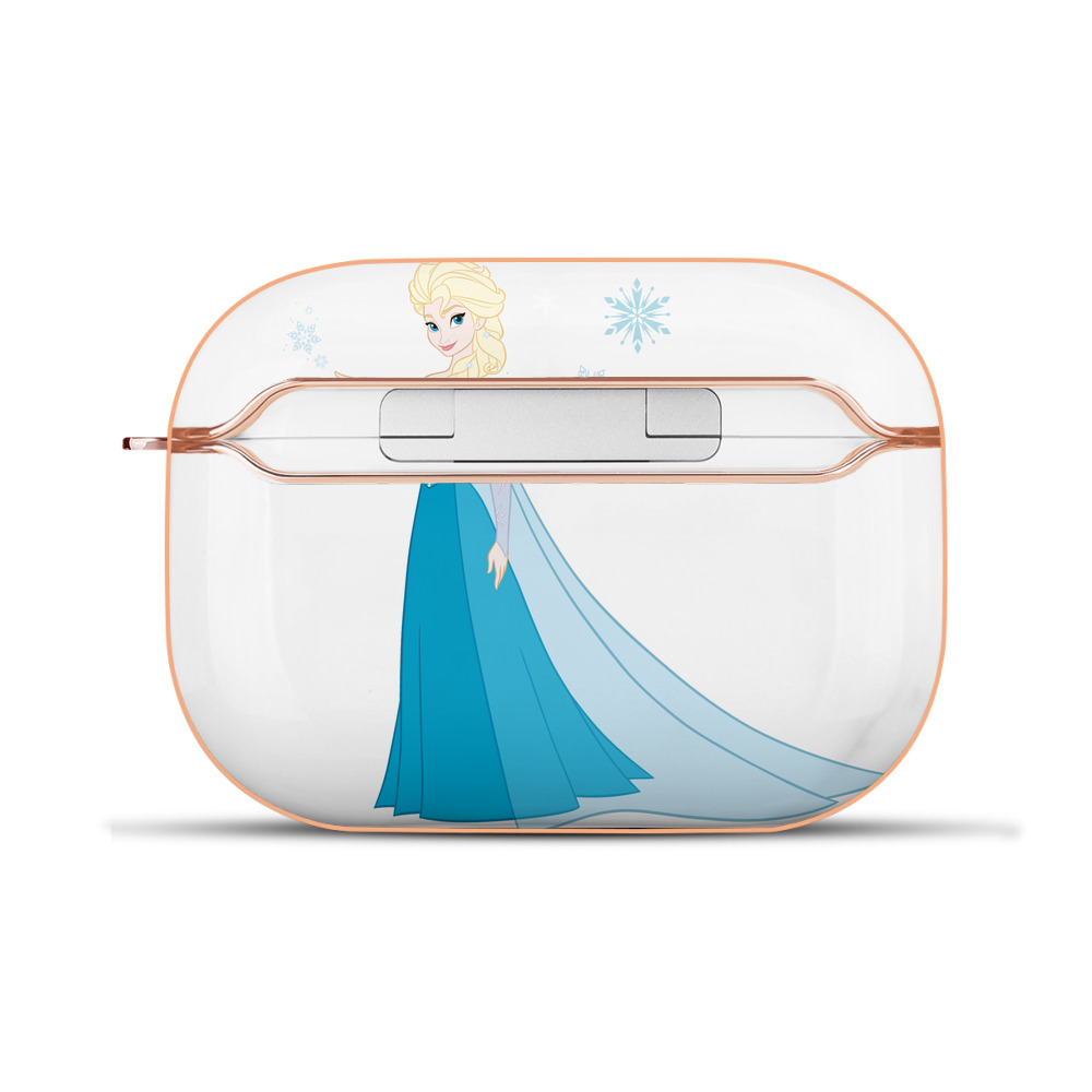 （画像用） アナと雪の女王 アンナ エルサ Frozen Anna Elsa 【AirPods Pro用】ハードシェル保護ケース｜耐衝撃・防指紋・カラビナ付き商品仕様