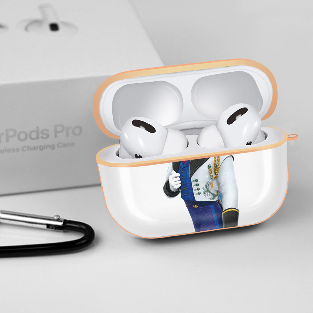 アナと雪の女王 アンナ エルサ Frozen Anna Elsa 【AirPods Pro用】ハードシェル保護ケース｜耐衝撃・防指紋・カラビナ付き商品仕様