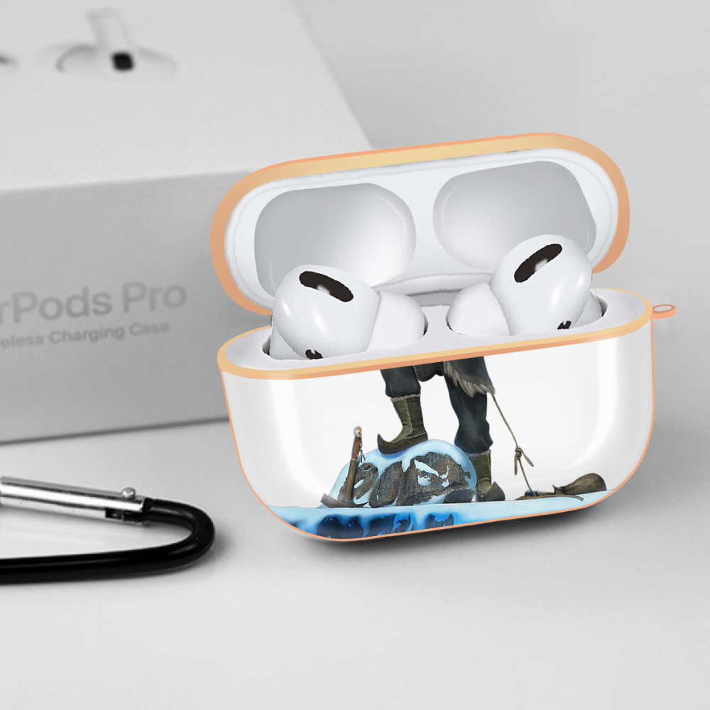 アナと雪の女王 アンナ エルサ Frozen Anna Elsa 【AirPods Pro用】ハードシェル保護ケース｜耐衝撃・防指紋・カラビナ付き商品仕様