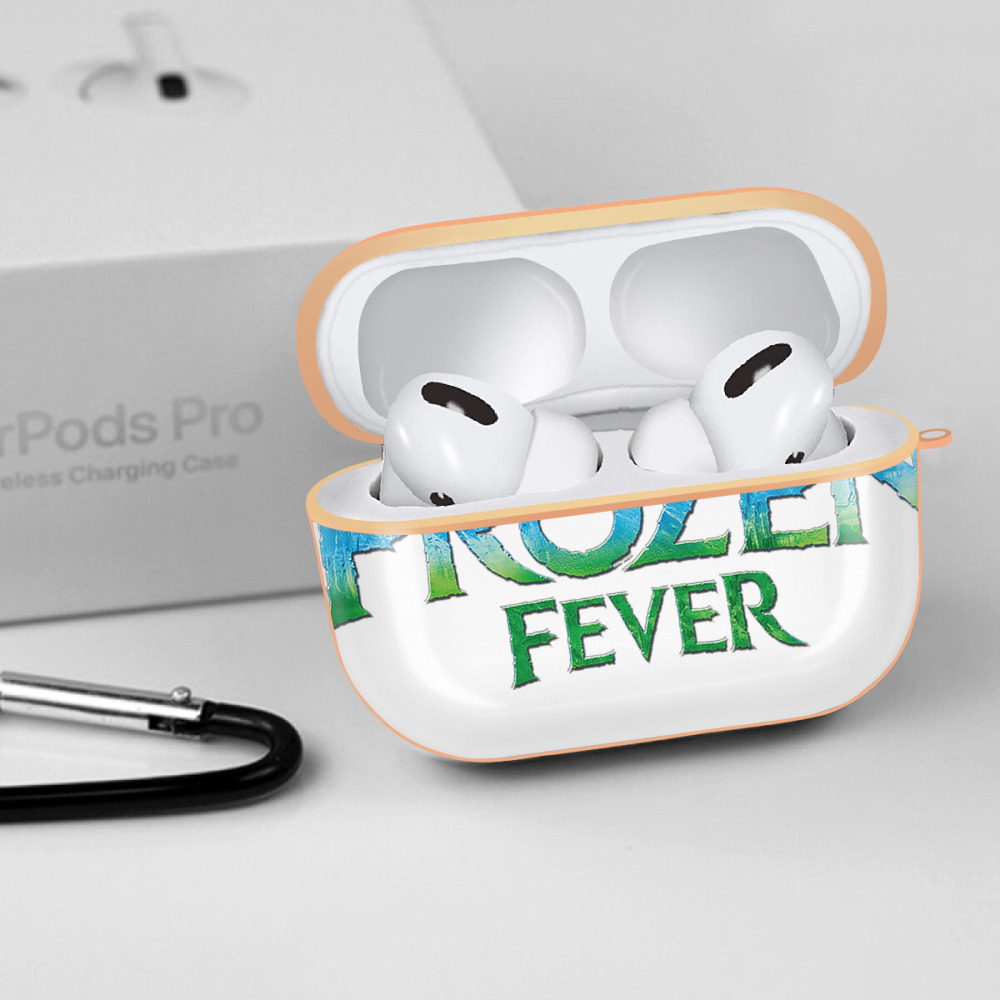 アナと雪の女王 アンナ エルサ Frozen Anna Elsa 【AirPods Pro用】ハードシェル保護ケース｜耐衝撃・防指紋・カラビナ付き商品仕様