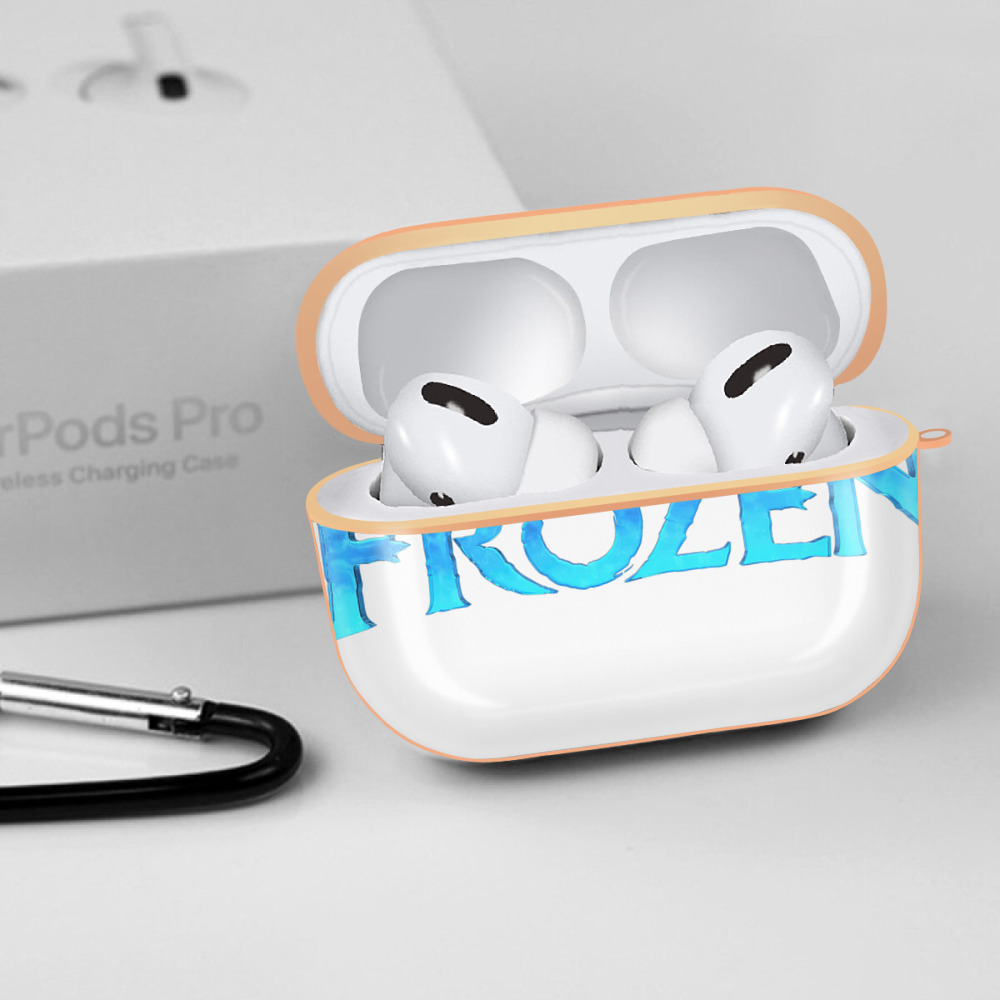 アナと雪の女王 アンナ エルサ Frozen Anna Elsa 【AirPods Pro用】ハードシェル保護ケース｜耐衝撃・防指紋・カラビナ付き商品仕様