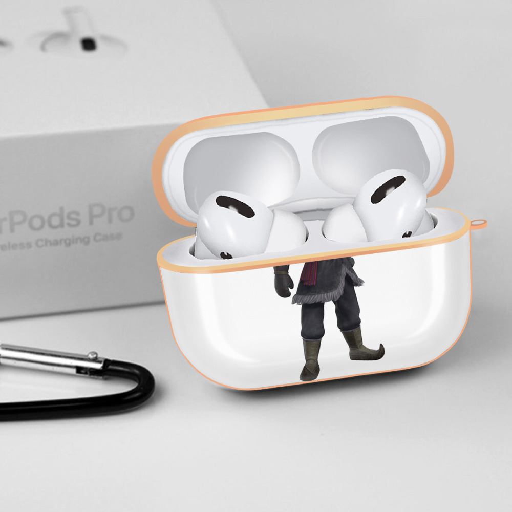 アナと雪の女王 アンナ エルサ Frozen Anna Elsa 【AirPods Pro用】ハードシェル保護ケース｜耐衝撃・防指紋・カラビナ付き商品仕様