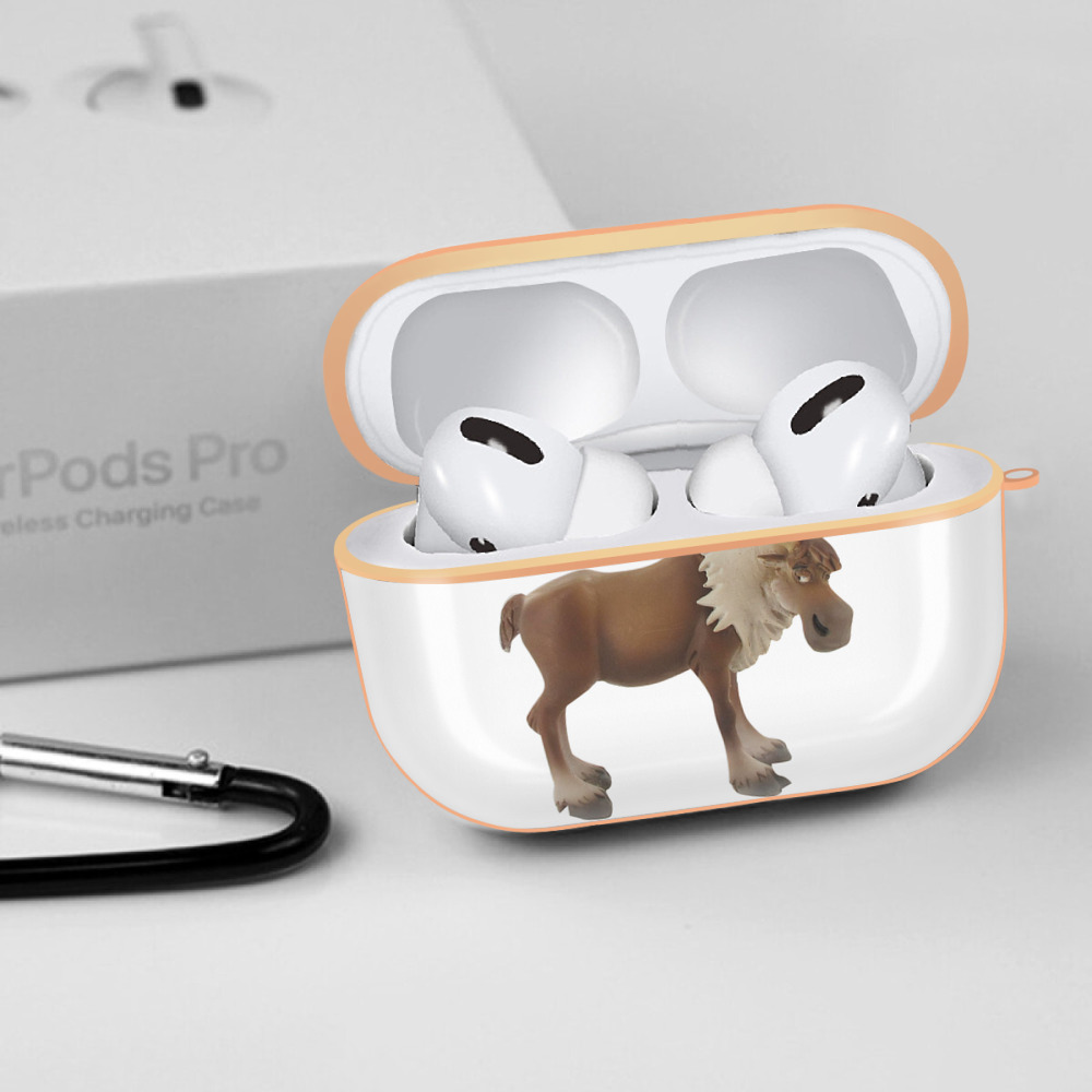 アナと雪の女王 アンナ エルサ Frozen Anna Elsa 【AirPods Pro用】ハードシェル保護ケース｜耐衝撃・防指紋・カラビナ付き商品仕様
