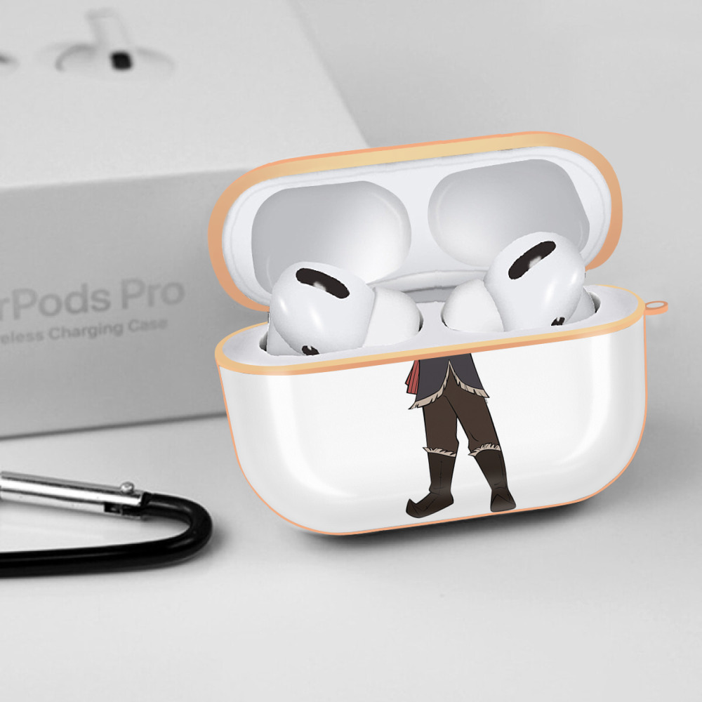 アナと雪の女王 アンナ エルサ Frozen Anna Elsa 【AirPods Pro用】ハードシェル保護ケース｜耐衝撃・防指紋・カラビナ付き商品仕様