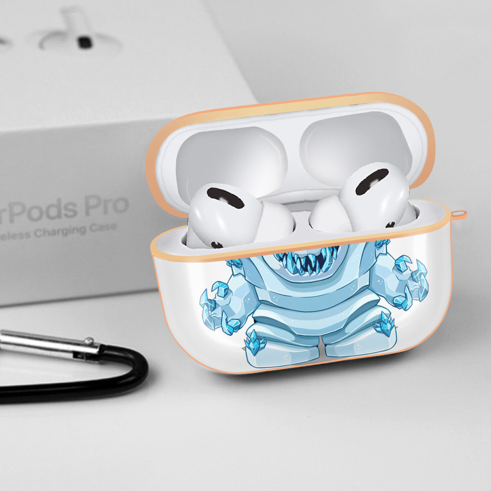 アナと雪の女王 アンナ エルサ Frozen Anna Elsa 【AirPods Pro用】ハードシェル保護ケース｜耐衝撃・防指紋・カラビナ付き商品仕様