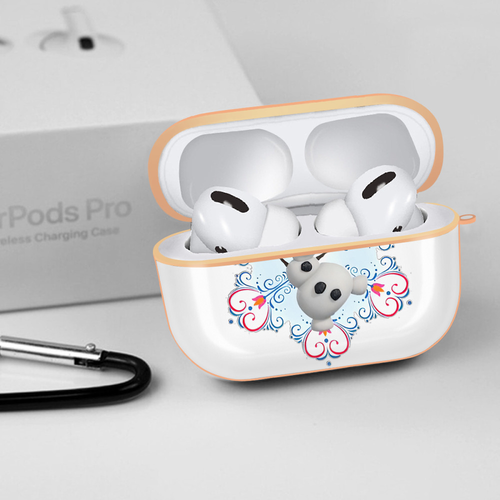 アナと雪の女王 アンナ エルサ Frozen Anna Elsa 【AirPods Pro用】ハードシェル保護ケース｜耐衝撃・防指紋・カラビナ付き商品仕様