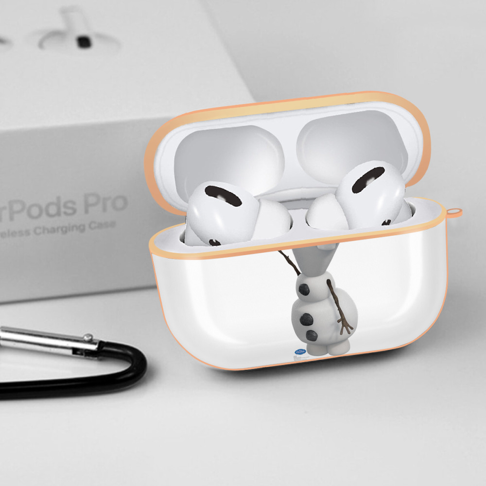 アナと雪の女王 アンナ エルサ Frozen Anna Elsa 【AirPods Pro用】ハードシェル保護ケース｜耐衝撃・防指紋・カラビナ付き商品仕様